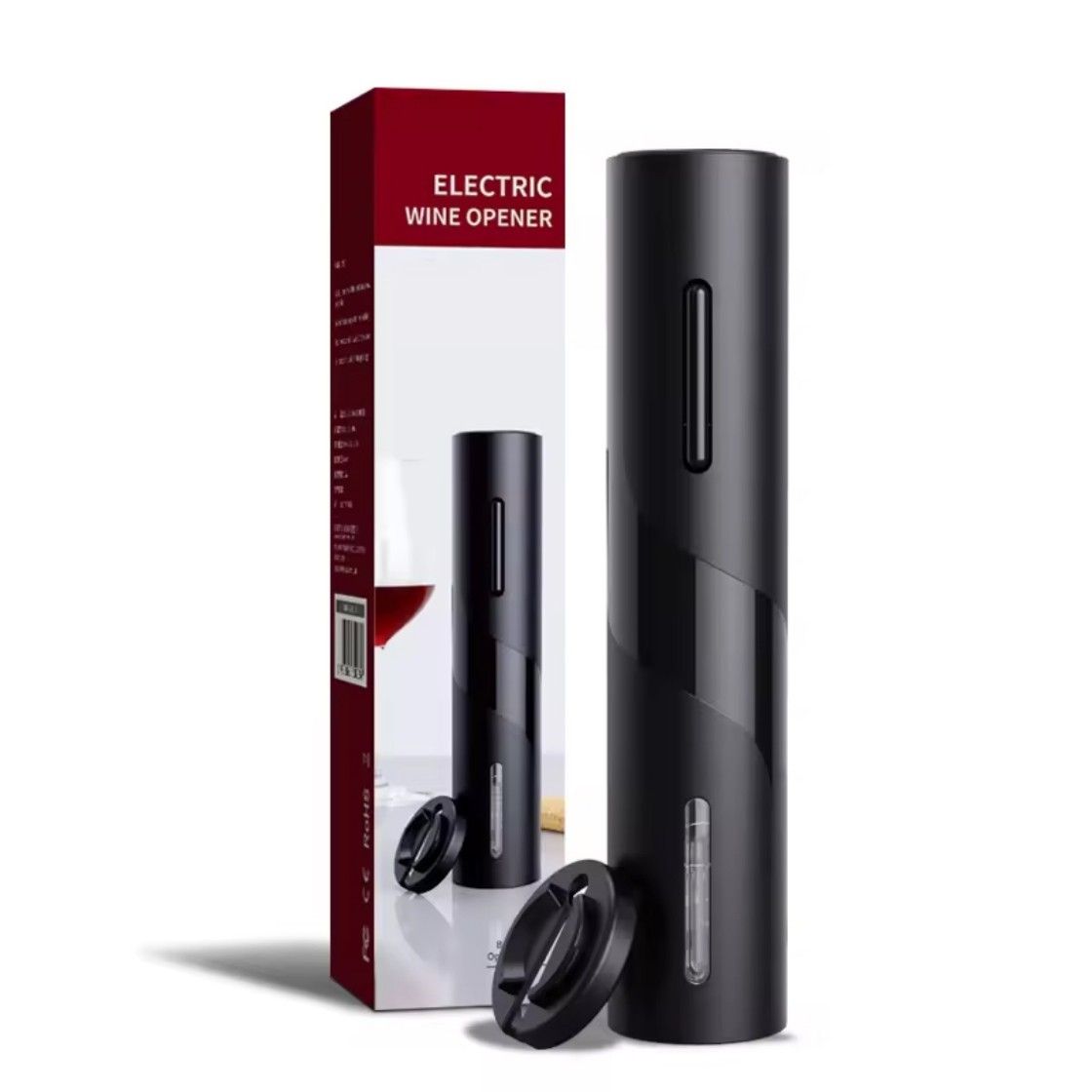 Kitchen Gadgets Electronic - Abridor de botellas de vino eléctrico,