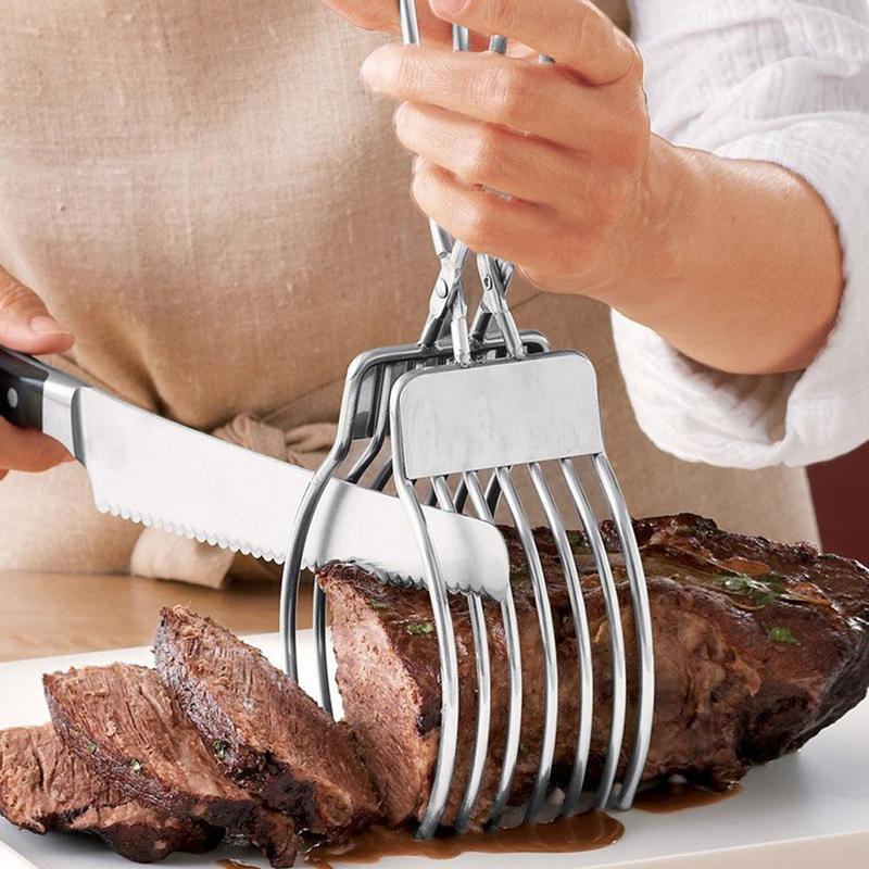 Kitchen Gadgets Guide - Soporte para cortar cebolla, abrazadera Manual