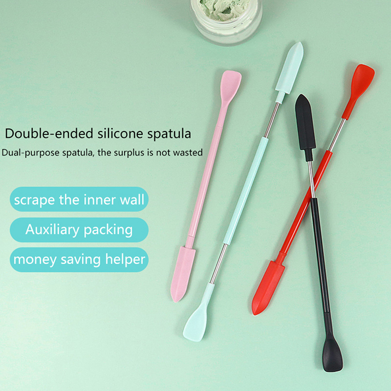 Silicone Spatula Set - Raspador de doble cabezal de silicona,