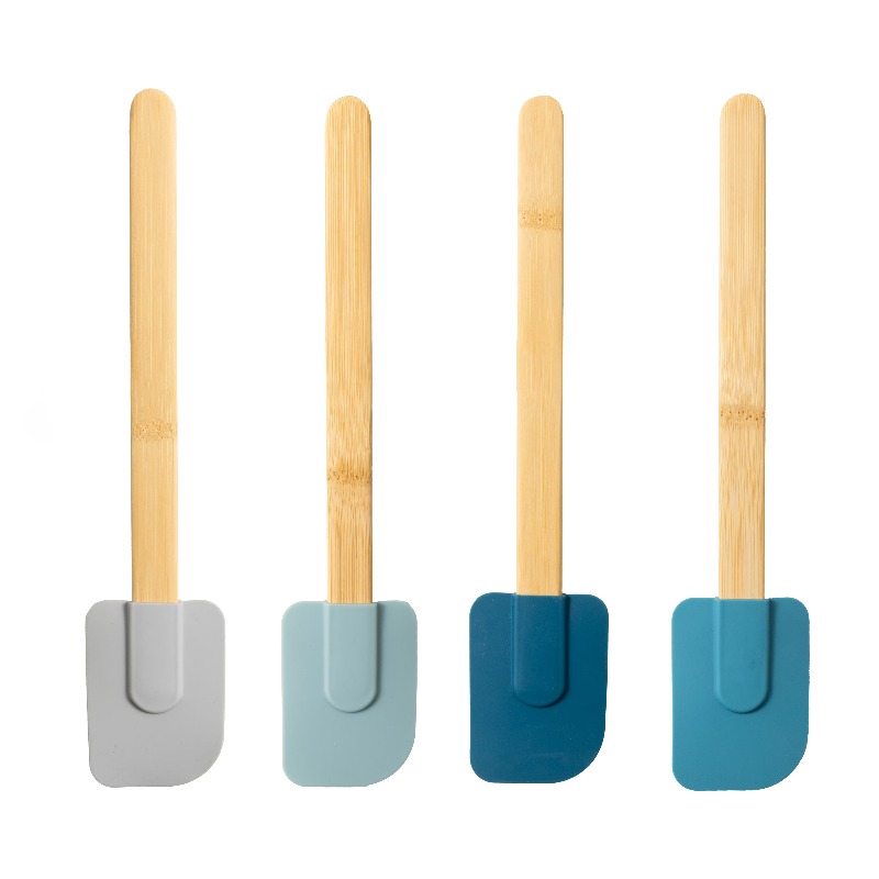 Silicone Spatula Set - Juego de 4 espátulas de silicona