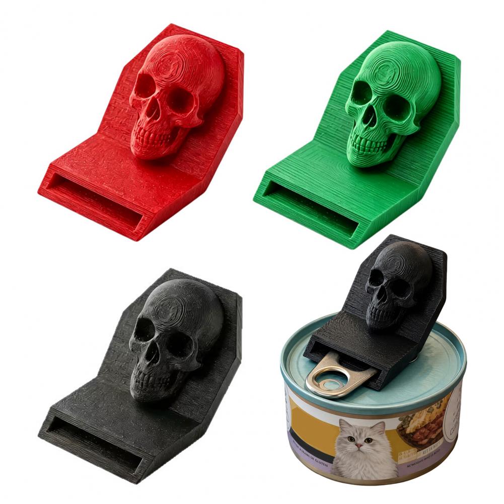 Kitchen Gadgets To Gift - Abridor Manual con Diseño de Calavera