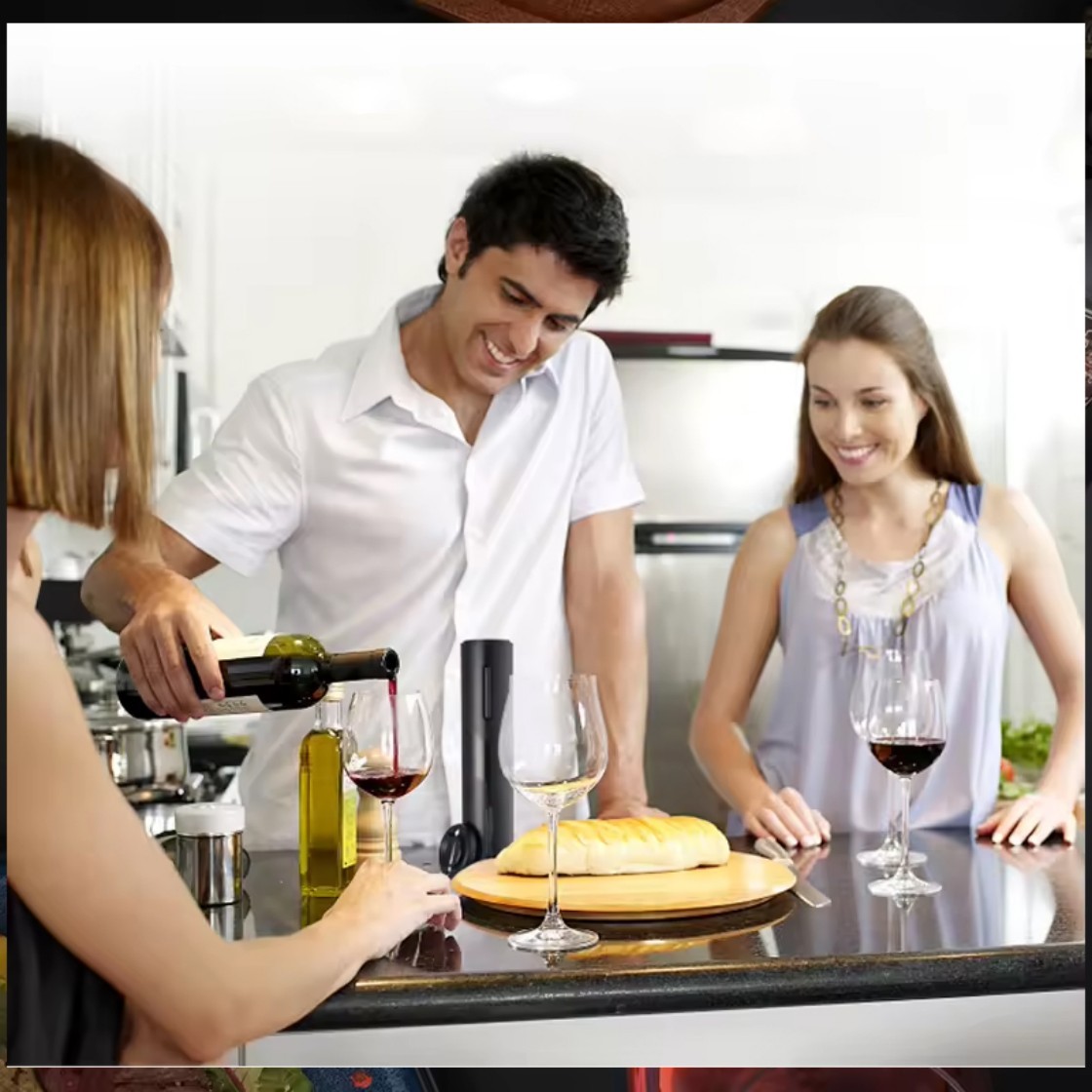 Abridor de botellas de vino el - Kitchen Gadgets Electronic reseña y precio