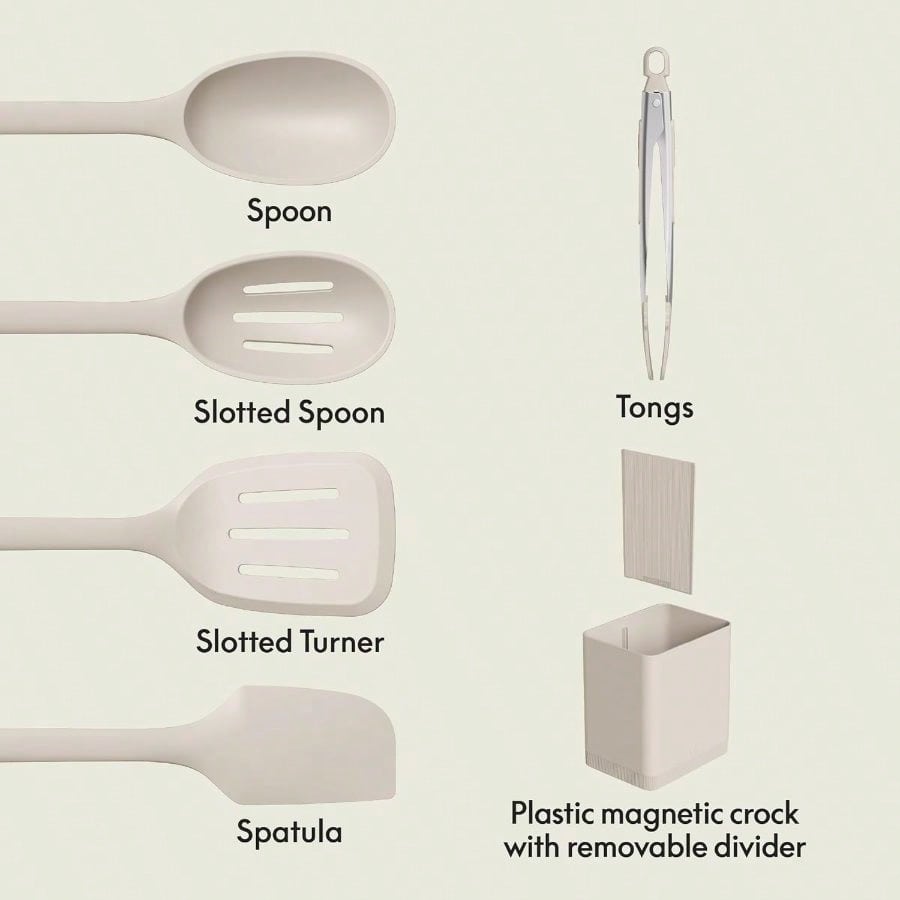 Juego de utensilios de cocina  - Silicone Spatula Set reseña y precio