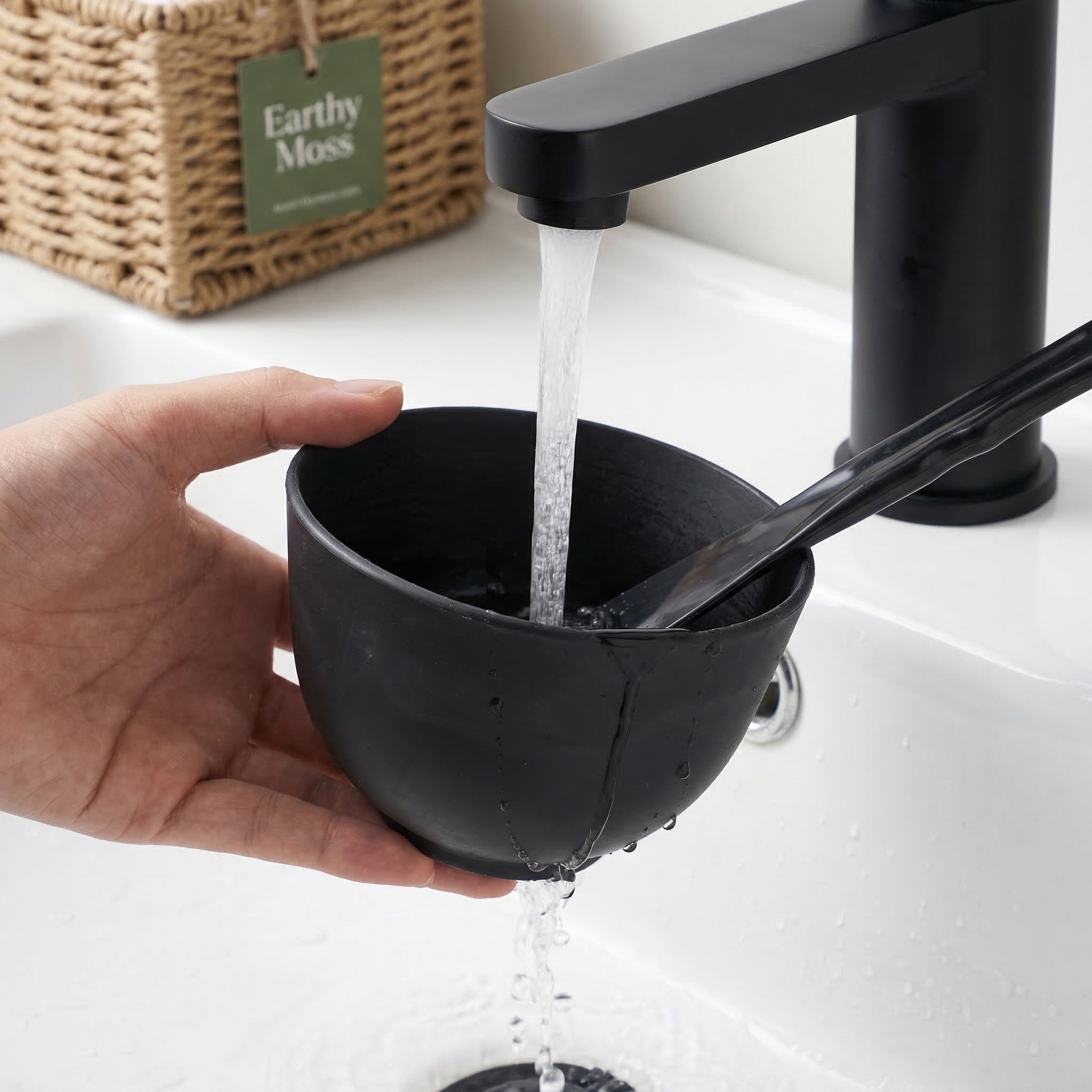 Juego de 1 tazón de silicona p - Silicone Spatula Set reseña y precio