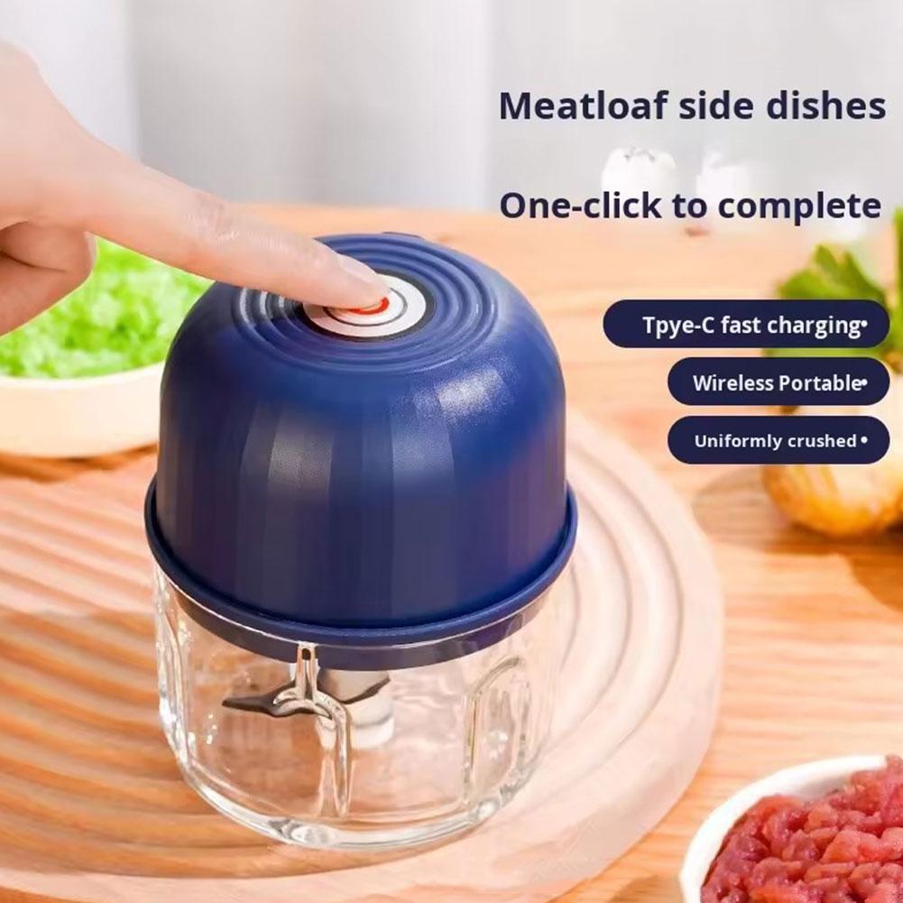 Mini Picadora Eléctrica de Ajo - Kitchen Gadgets Electronic reseña y precio