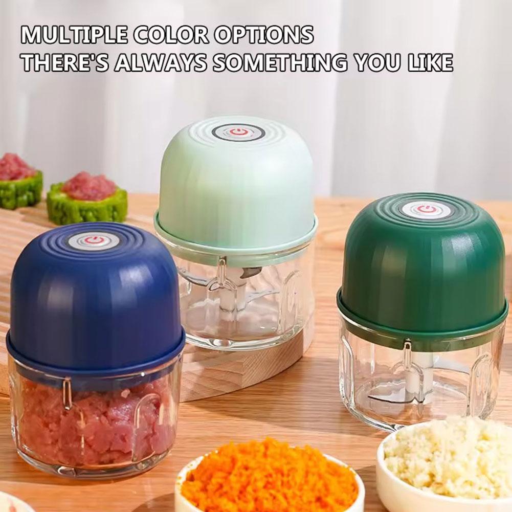 Mini Picadora Eléctrica de Ajo - Kitchen Gadgets Electronic reseña y precio