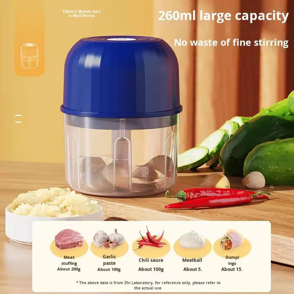 Mini Picadora Eléctrica de Ajo - Kitchen Gadgets Electronic reseña y precio