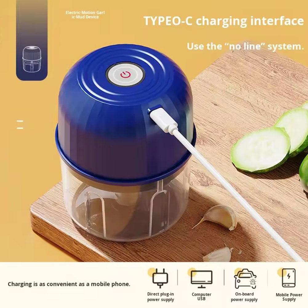 Mini Picadora Eléctrica de Ajo - Kitchen Gadgets Electronic reseña y precio