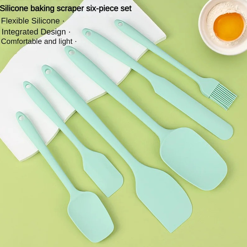 Juego de 6 utensilios de cocin - Silicone Spatula Set reseña y precio