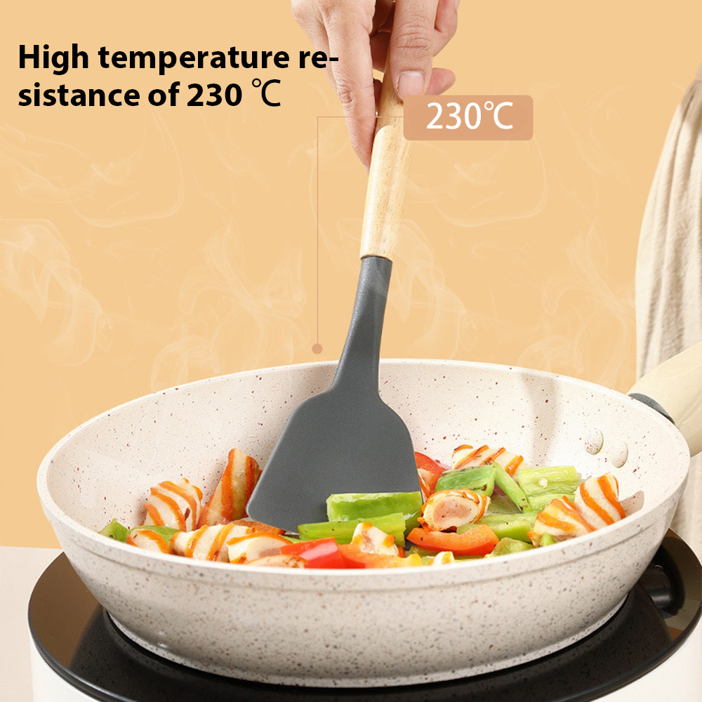 12 Uds utensilios de cocina de - Silicone Spatula Set reseña y precio