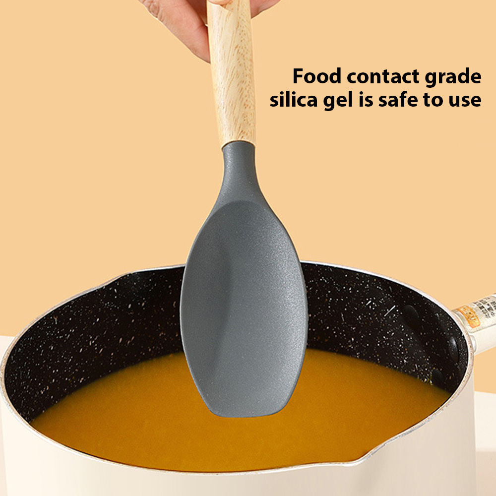 12 Uds utensilios de cocina de - Silicone Spatula Set reseña y precio