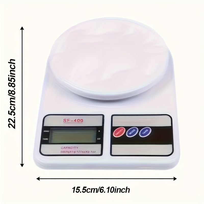 Báscula Digital de Cocina de 5 - Kitchen Gadgets Electronic reseña y precio