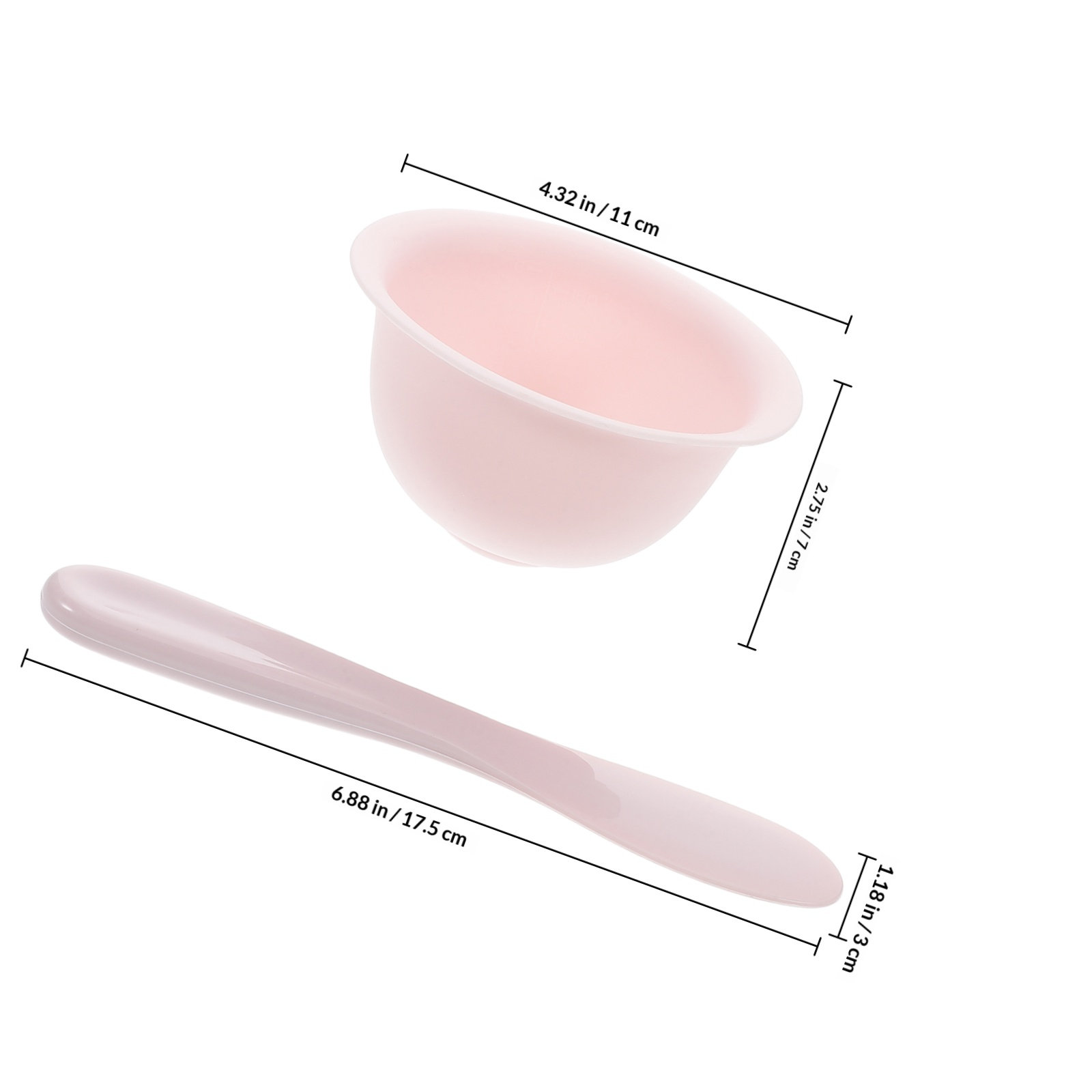 1 Set de Tazón y Espátula de S - Silicone Spatula Set reseña y precio