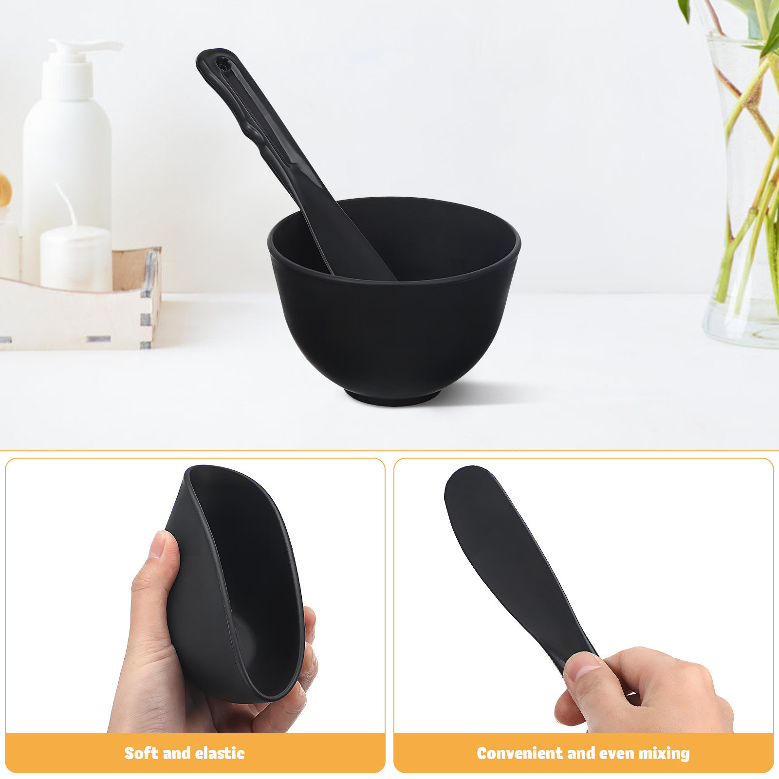 Juego de 1 tazón de silicona p - Silicone Spatula Set reseña y precio