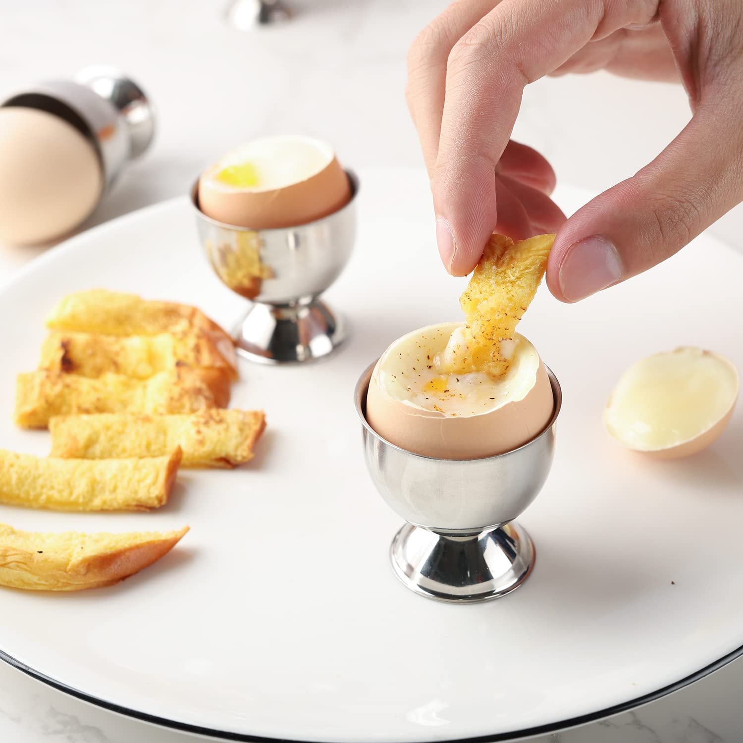 Juego de tazas de huevos de ac - Kitchen Gadgets To Gift reseña y precio